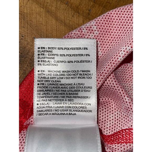 Womens Salomon ActiLite Jersey Athletic Cycling Workout Top Pinkish/Red Size M - Picture 4 of 9